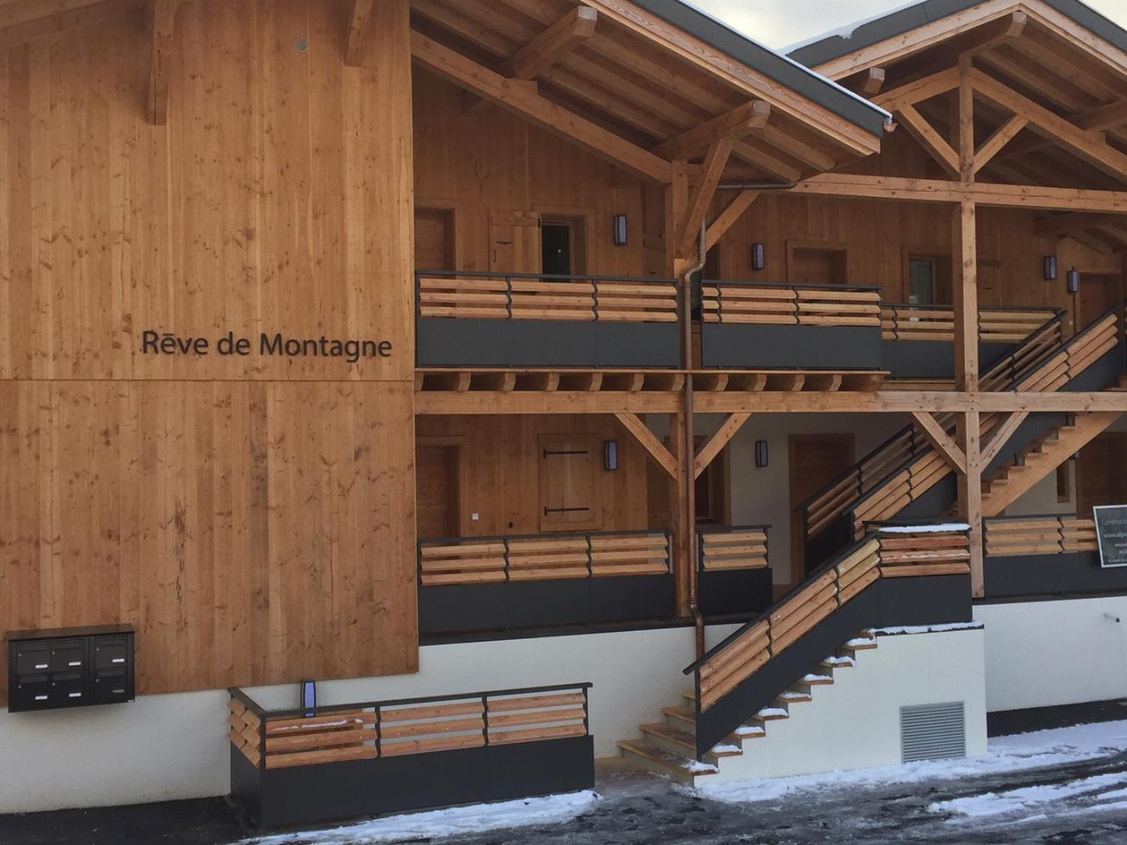 Appartement Reve De Montagne Samoëns Eksteriør billede