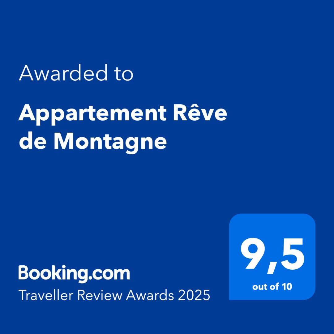 Appartement Reve De Montagne Samoëns Eksteriør billede